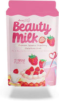 Dear Face Beauty Milk Strawberry Glutathione Drink 180g