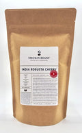 2-Pound India Robusta Unroasted Green Arabica Coffee Beans Fresh Current Crop Specialty Grade Roast the Beans Yourself at Home on Your Roasting Equipment Prior to Using for Brewing Coffee