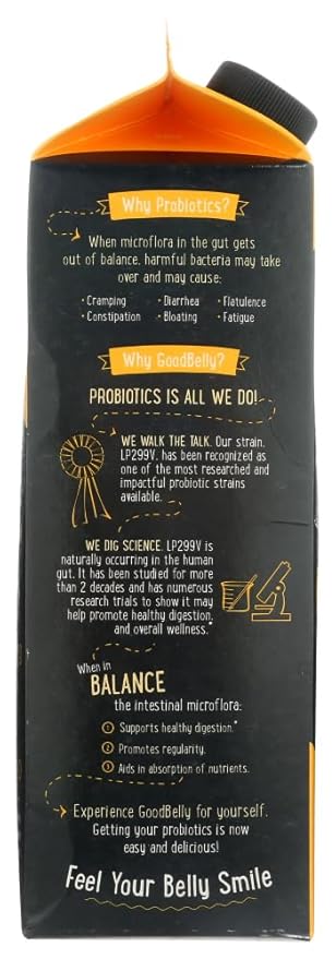 GoodBelly Mango Probiotic Juice 32 oz