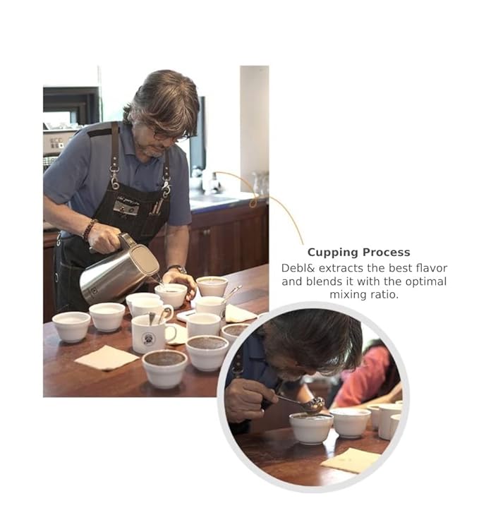 Gabia DEBL&amp Drip Coffee Bag (Devil's Temptation) Single-Serve Pour Over Drip Coffee with Bold Deep Aroma &amp Taste Perfectly Blended by SCA Pro Roaster Made in Korea