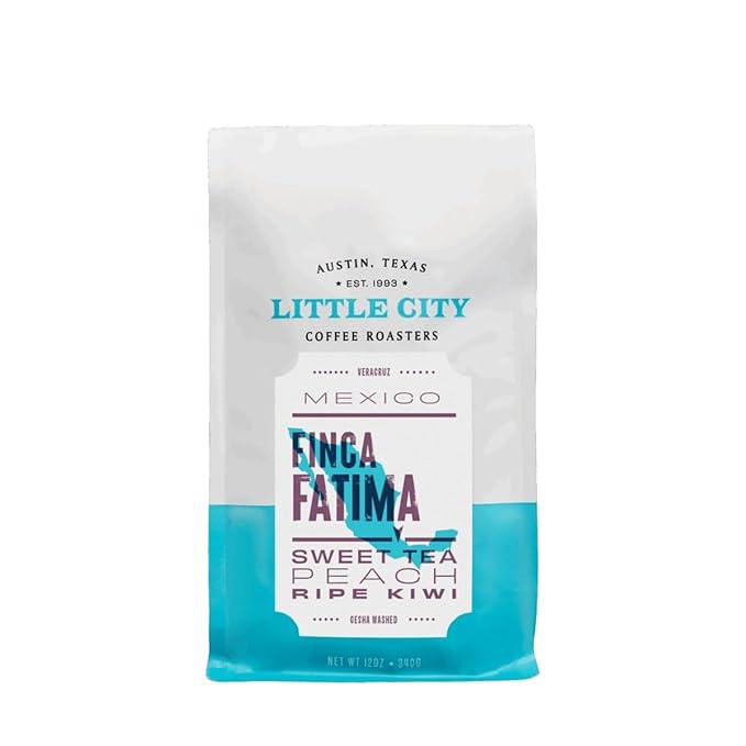 Mexico Finca Fatima Gesha - Roasted by Little City Coffee Roasters - Freshly Ground Coffee - 12 Ounce Bag