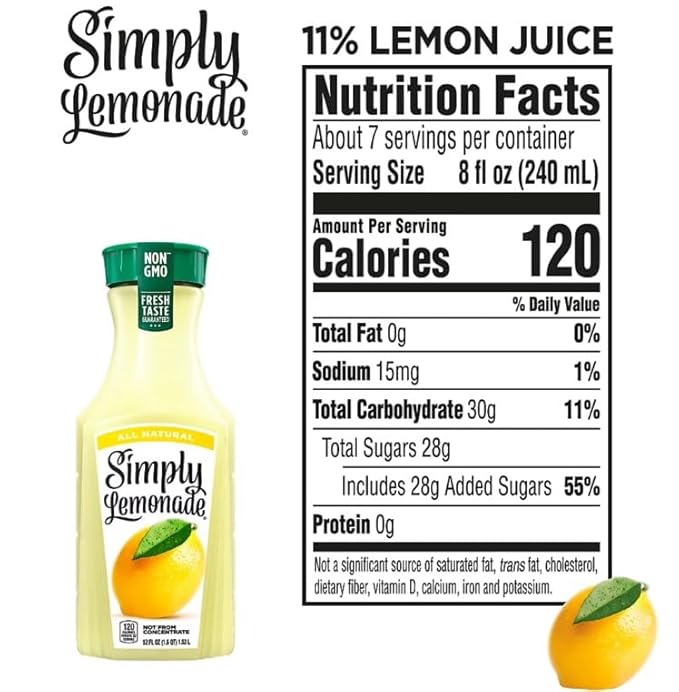 Simply Juice Variety Pack |Orange Pulp-Free Fruit Punch and Lemonade | 4 pk./52 fl. oz.