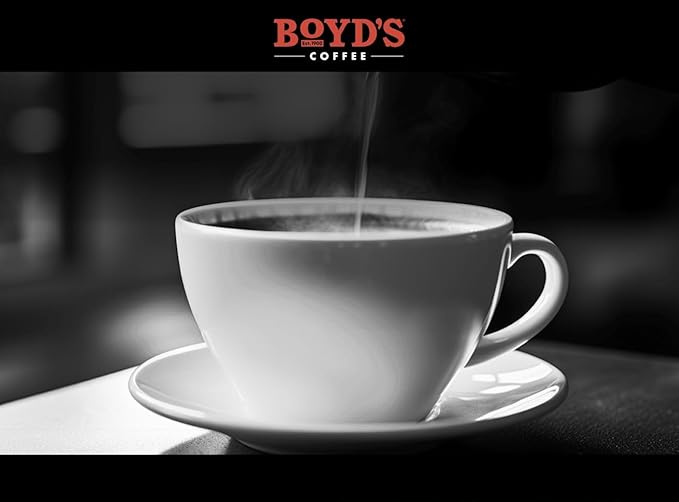 Boyd’s Coffee French No. 6 Dark Roast Single Serve Pods 12 Count (Pack of 6) – Rich Sweet &amp Smoky Arabica Coffee – Compatible with K-Cup Brewers