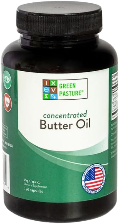 Green Pasture Concentrated Butter Oil Capsules
