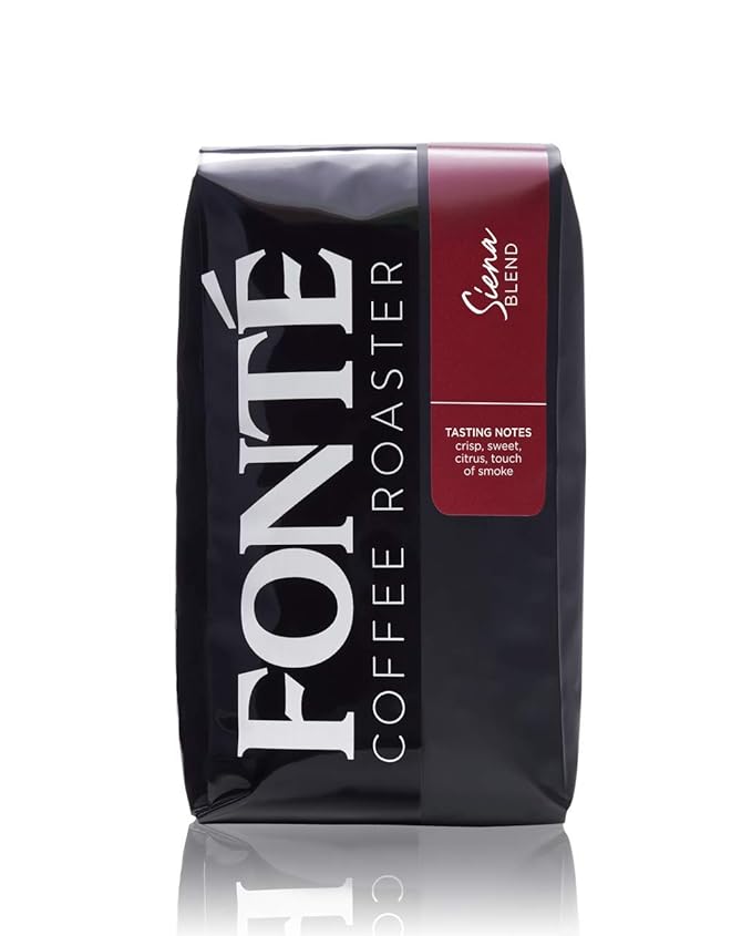 Fonte Coffee Roaster - Drip - Medium-Dark Fresh Roast - Roasted in Seattle - Single Origin - Caramel Citrus Dry Finish - 12 oz - Siena
