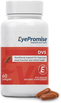 EyePromise DVS Eye Vitamin - 60 Softgels 30-Day Supply - Eye Supplement with Zeaxanthin and Lutein for Retinal Support &amp Improved Visual Function