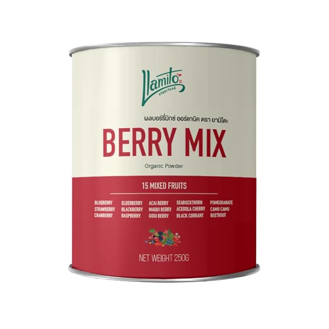 ยามิโตะ Organic Berry Mix Powder 15+ 250g