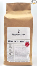 5-Pound Asian Twist Espresso Unroasted Green Coffee Beans Fresh Current Crop Specialty Grade Roast the Beans Yourself at Home on Your Roasting Equipment Prior to Using for Brewing Coffee