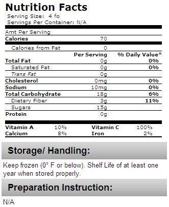 Whole Fruit Wild Cherry Premium Juice Cup 4 Ounce -- 96 per case.