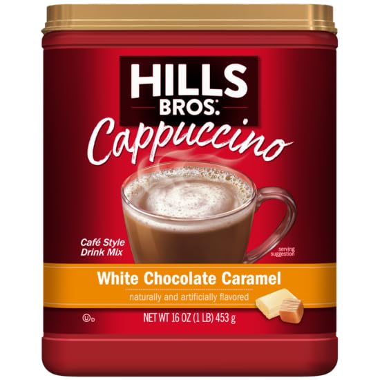 Hills Bros. Cappuccino (Double Mocha White Chocolate Caramel &amp French Vanilla) Variety Pack
