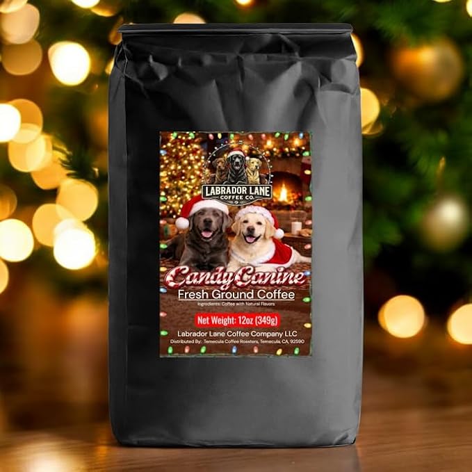 Candy Canine Flavored Coffee - Premium Small Batch Coffee - 12oz