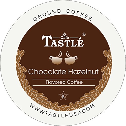 Cafe Tastlé Chocolate Hazelnut Single Serve Coffee 72 Count (Pack of 6)