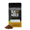 BLK &amp Bold Ground Coffee Limu Ethiopia Single Origin Premium Light Roast Natural Processed 100% Arabica Beans 12 oz Bag