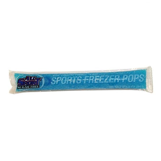 All Sport Zero Hydration Freezer Pops (Case of 144) - Each Case includes 1 Mircofiber Cooling Towel Blue (Variety Pack (Sugar Free))