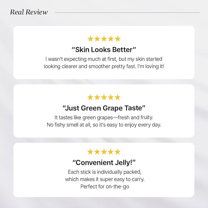 BB LAB Collagen Tangle Up Jelly Stick Green Grape Flavor 3500mg Low Molecular Fish Collagen Inner Beauty with 20 Functional Ingredients Chewy Texture 20g x 14 Sticks