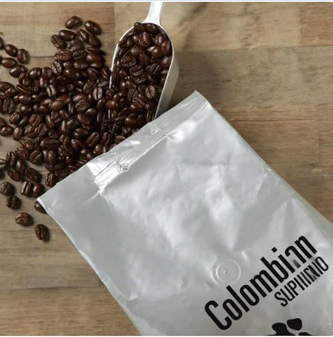 Colombian Supremo Coffee Whole Bean Medium Roast – Quality Kirklant – Kosher Certified 3 lbs Bag