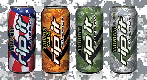 Rip It Energy Drinks Tribute Editions (Tribute Cherry Lime 6 Cans)