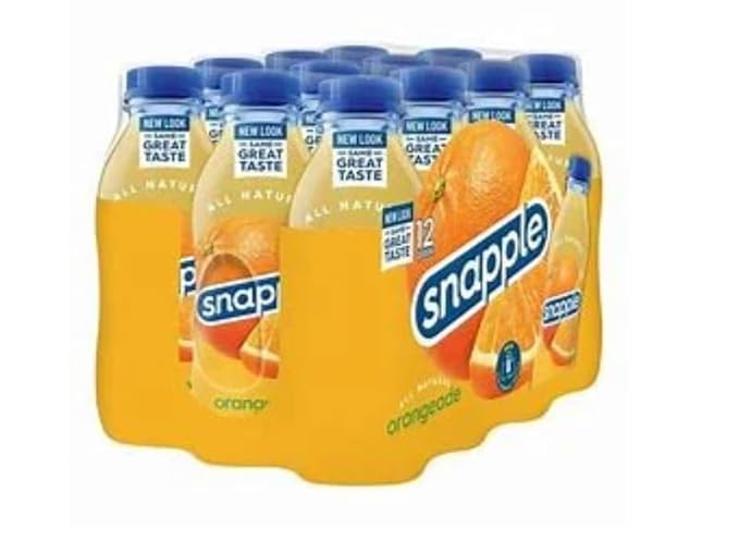 Snpple Orangeade 12 Pack / 16 fl oz