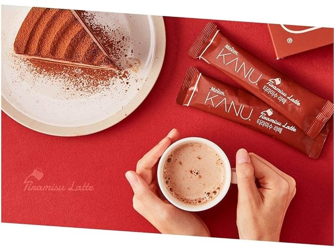 Maxim KANU Tiramisu Latte 48 Sticks (Pack of 2)