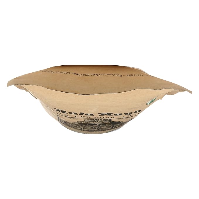 Ruta Maya Coffee Coffee Shade Grown Whole Bean Decaffeinated Organic 12 Ounce