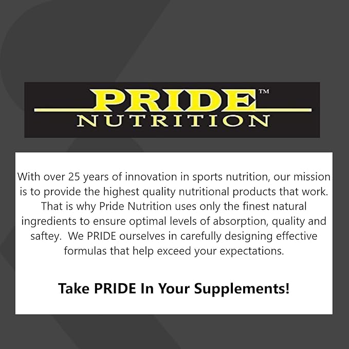 Pride Nutrition Collagen Peptides Powder Naturally-Sourced Hydrolyzed Collagen Powder - Healthy Hair Skin and Nail Support - Type I &amp III Grass-Fed Collagen Supplements for Women and Men - 16oz