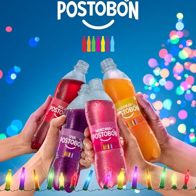 Colombian Sodas (9 pack) Mix Postobon manzana soda colombiana Gaseosa postobon de manzana gaseosa manzana de postobon Colombian soda Gaseosa Colombiana soda Colombiana
