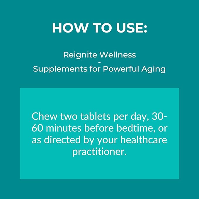 Reignite Wellness by JJ Virgin | Sleep Candy | Chewable 5-HTP Supplement with Inositol Vitamin B6 Melatonin &amp L-Theanine for Adults | Lemon Flavor | 60 Tablets