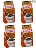 Dunkin Donuts Pumpkin Spice Flavored Ground Coffee Limited Edition Four 11 Ounce Bags (44 Ounces Total)
