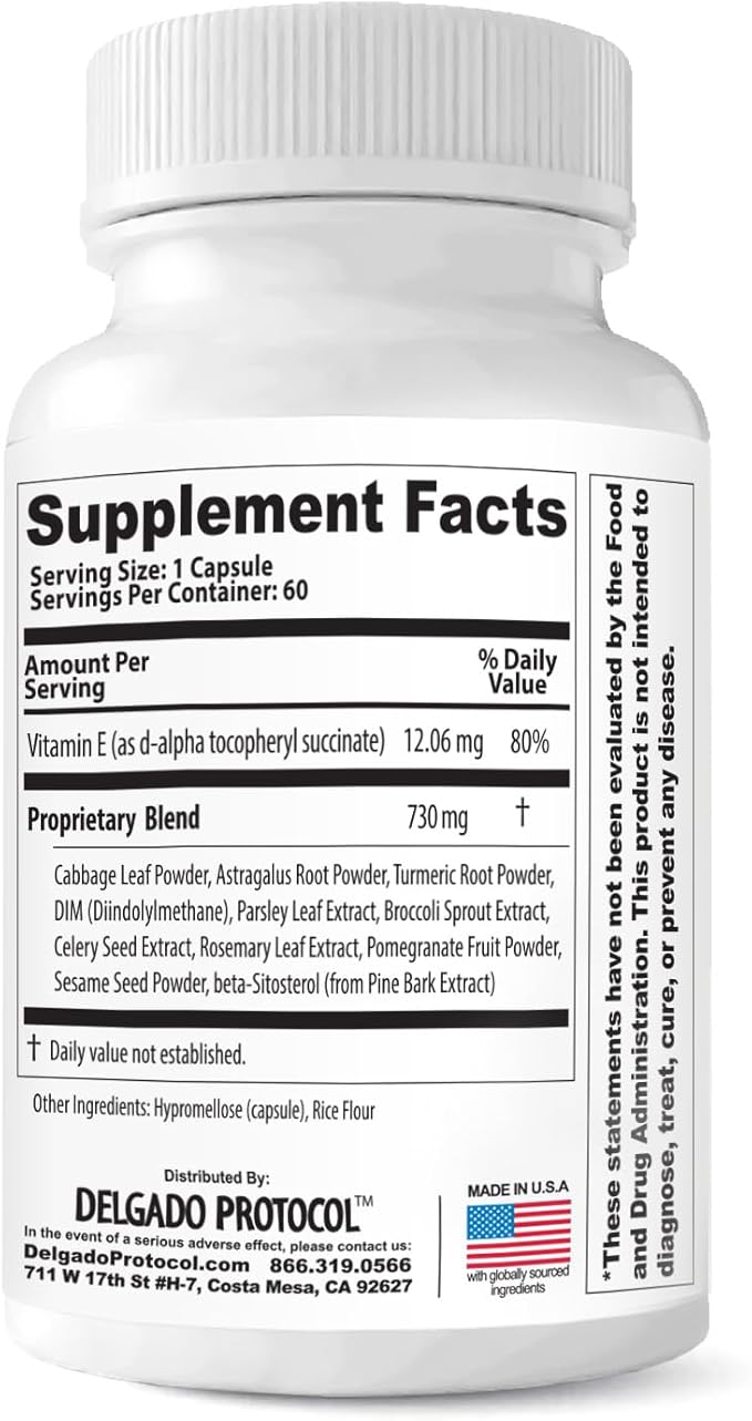 DHT Block - DHT Blocker Supplement for Skin Acne Hair and Hormonal Balance. Dim Astragalus Root Turmeric Natural Ingredients. For Men and Women - 60 Vegan Capsules