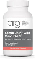 Allergy Research Group Boron Joint with CurcuWIN - Boron Complex for Men &amp Women Bone &amp Joint Support 6mg Supplement Vegetarian Capsules - 90 Count