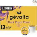 Gevalia Dark Royal Roast 3 Boxes of 12 cups.
