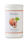 The Perfect Puree White Peach Puree 30 Ounce - 6 per case.