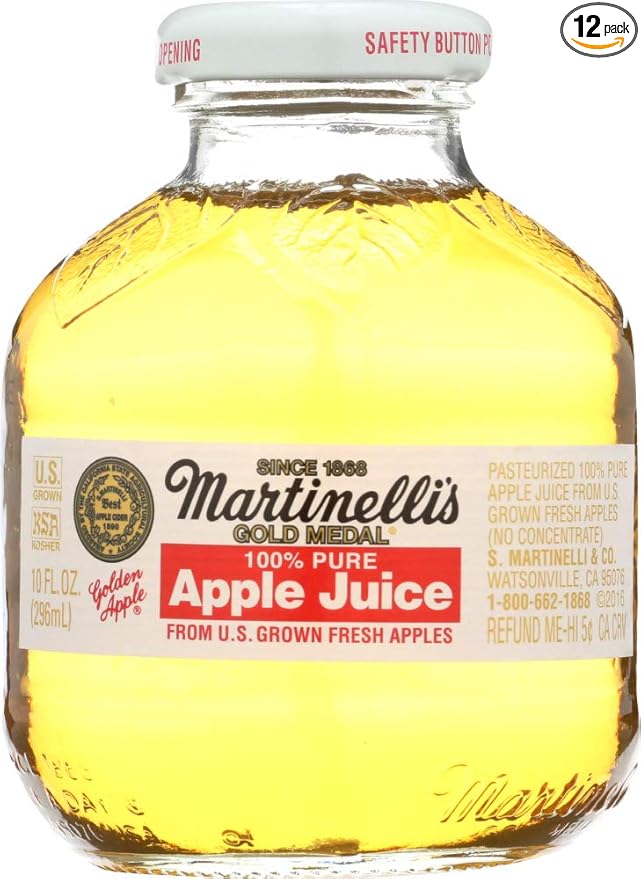 Martinelli Juice Apple Gold Medal 10.0 FO(Pack of 12)