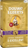 Douwe Egberts Excellent Aroma Ground Coffee 8.8-Ounce Packages (Pack of 3)