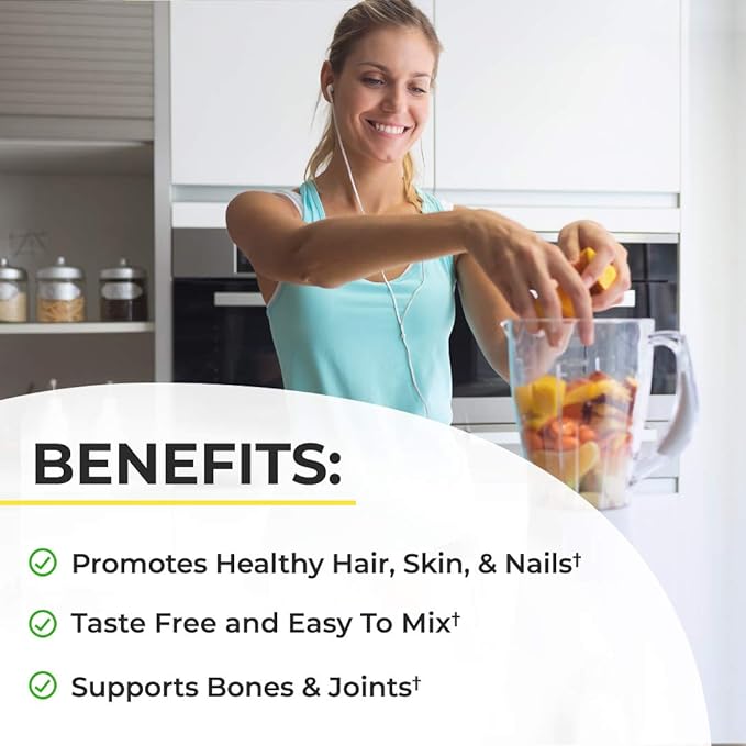 Multi Collagen Protein Powder for Men &amp Women - Grass Fed Collagen Peptides Powder for Women &amp Men with Types I &amp 3 plus Naturally Occurring Amino Acids - Hydrolyzed Easy to Mix &amp Unfl