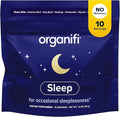 Organifi Sleep - Sleep Support with Valerian Root Lavender GABA and L-theanine - No Melatonin - Calming and Relaxing Nighttime Drink - No Gluten Dairy or Soy