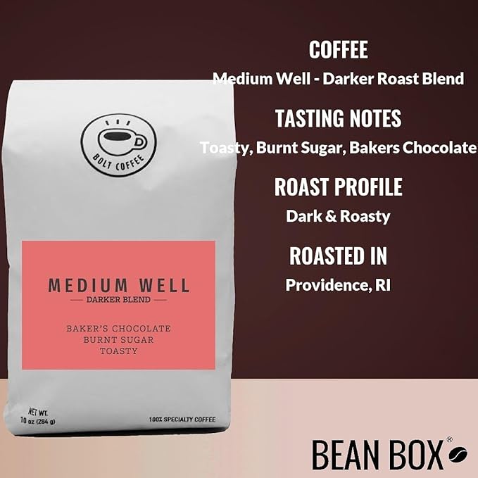 Bean Box Sampler - Roasted by Bolt Co. 2-Pack Whole Bean Coffee Gourmet Coffee