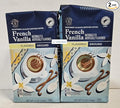 Barissimo French Vanilla Naturally Artificially Flavored Light Roasted Ground Coffee 12oz 340g (Two Bags)