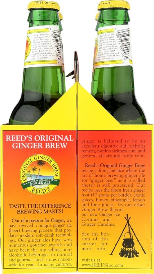 Reed's Inc. Ginger Brew 24x 4Pack