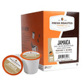 Fresh Roasted Coffee 100% Jamaica Blue Mountain Medium Roast Kosher K-Cup Compatible 24 Pods