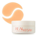 KLAVUU Vegan Collagen Eye Patches for Puffy Eyes &amp Dark Circles (60 Patches) – Hydrogel Under Eye Mask with Niacinamide – Fine Lines Firming Elasticity