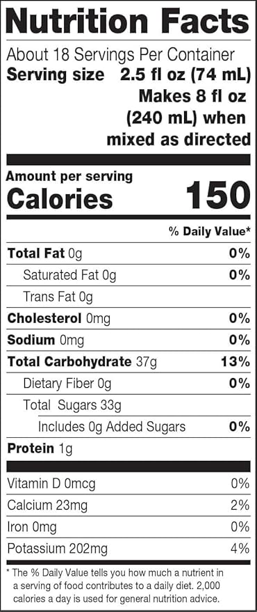 Dr. Smoothie 100% Crushed Banana Six 46oz Bottles