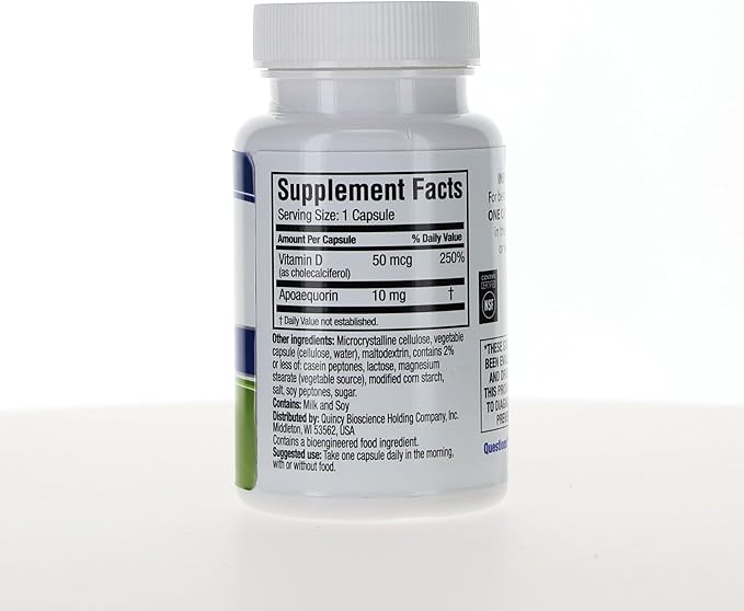 Prevagen Regular Strength - 30 Capsules (1 Month Supply) | Formulated for Your Brain | 10mg of Apoaequorin Plus Vitamin D3 with 7-Day Pill Minder