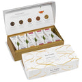 Tea Forte Premium Petite Presentation Box Gift Set Sampler 10 Count 2 of Each Blend Individually Wrapped Handcrafted Pyramid Infuser Bags Winter Chalet