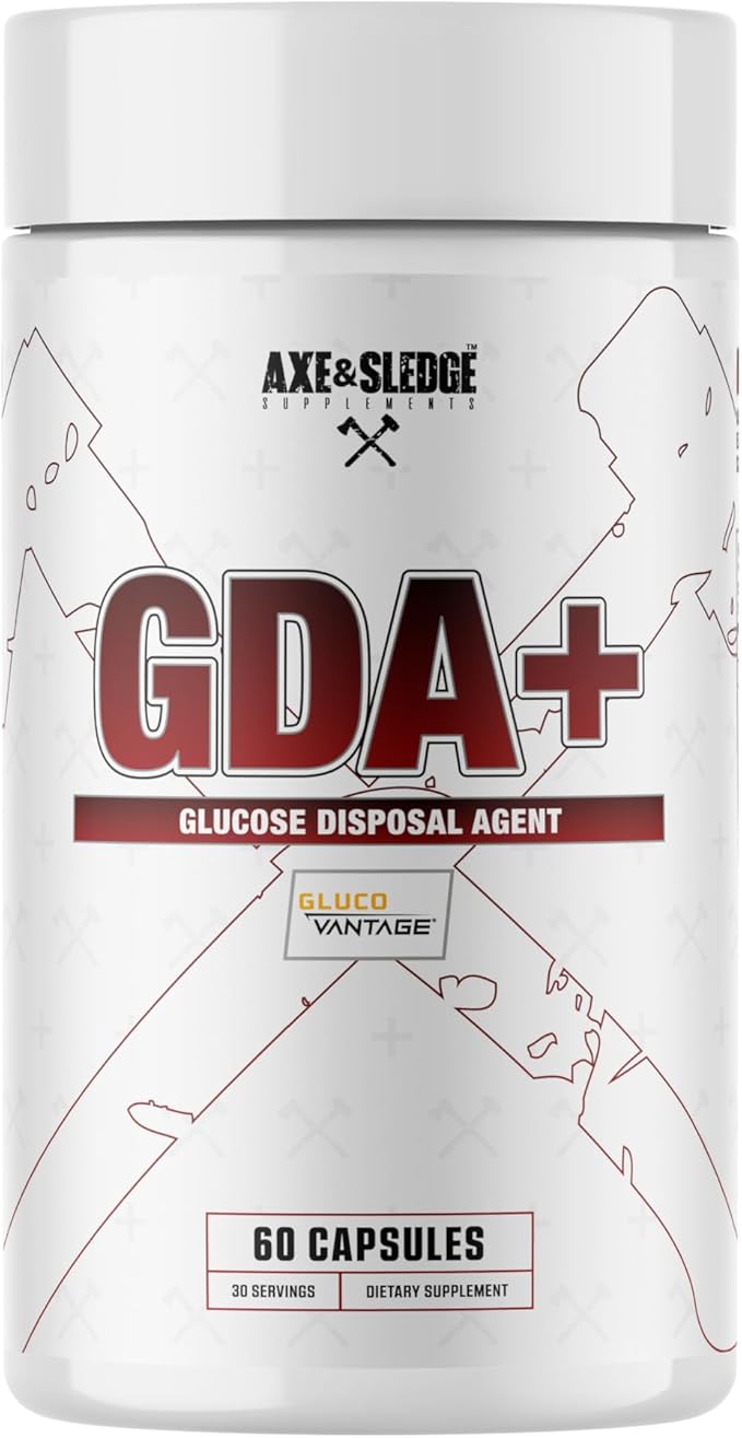 Axe &amp Sledge GDA+ Glucose Disposal Agent | Supports Nutrient Absorption Stable Blood Glucose and Muscle Glycogen Replenishment | 30 Servings