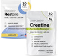 Complement Restore &amp Creatine Bundle | Relaxation Recovery &amp Energy Support