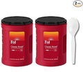 Classic Roast Ground Coffee Medium Roast 40.3 Oz (2 Pack) with Medium Weight Plastic Spoon