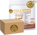Vital Life Collagen Peptides Powder +17 Super Ingredients 1.6 lb (Pack of 6) Cocoa Flavor Supports Hair Skin Nails Bones Joints &amp Digestive Health Collagen for Women &amp Men.