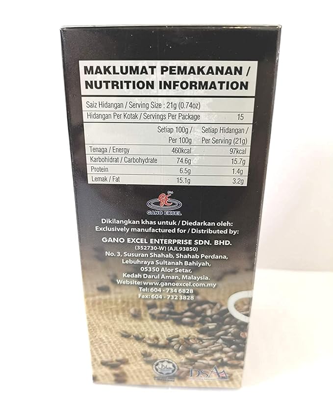 Gano Excel Cafe 3in1 Coffee Ganoderma 10 Box
