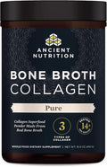 Ancient Nutrition Collagen Powder Bone Broth Collagen Pure Hydrolyzed Multi Collagen Peptides Supports Skin and Nails Joint Supplement 30 Servings 15.9oz